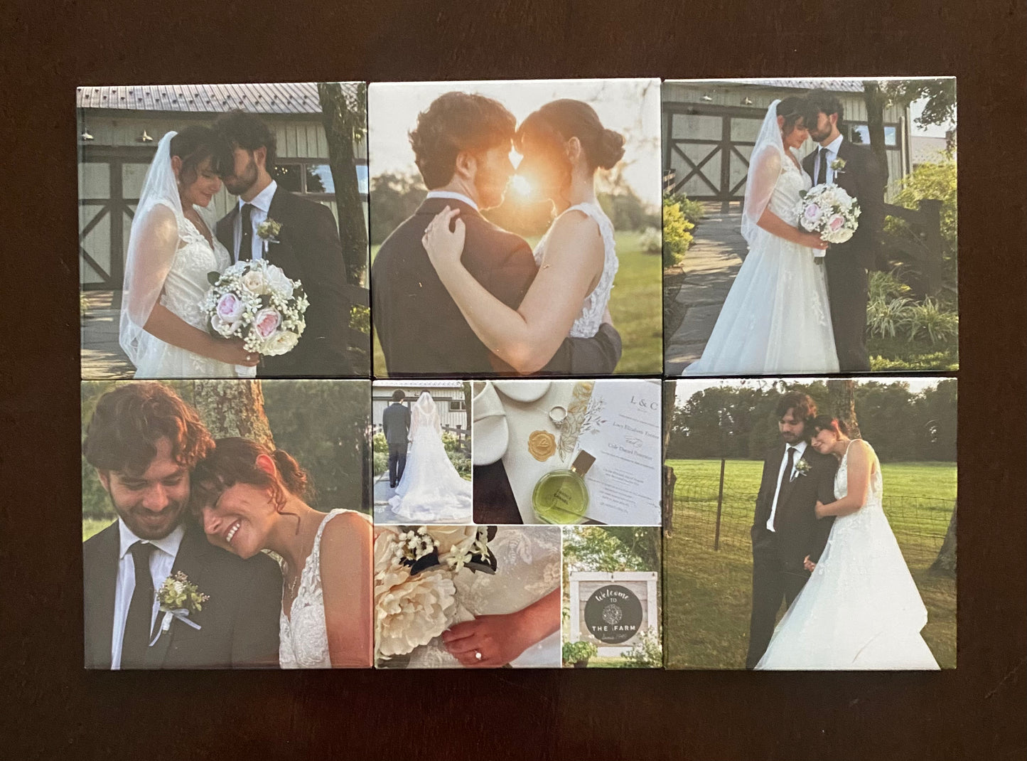 Custom Photo Magnets Set of 6