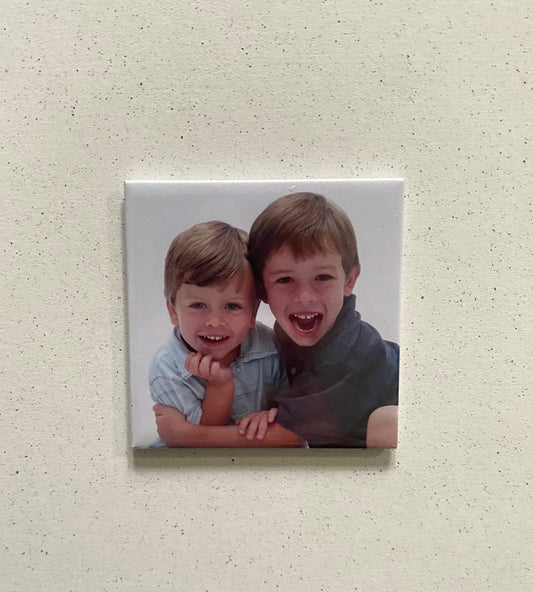 One Custom Photo Magnet