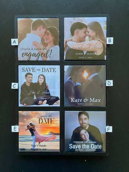 Save the Date Magnets Set
