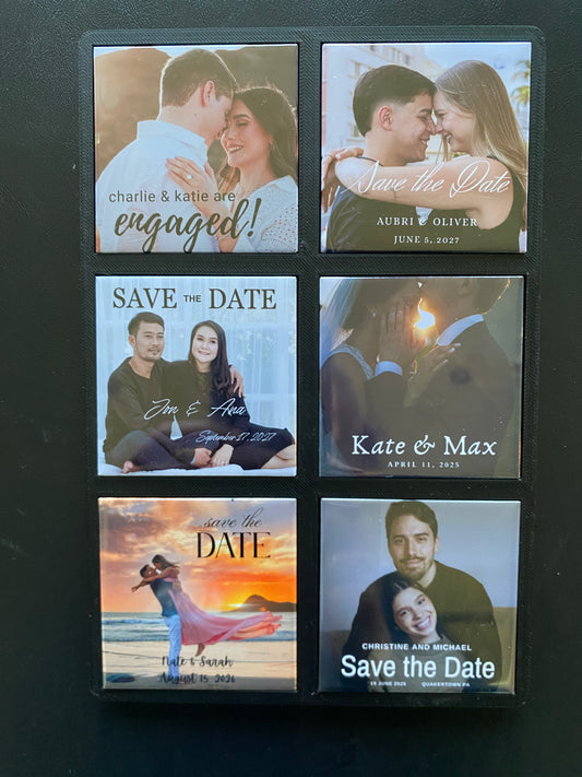Save the Date Magnets Set