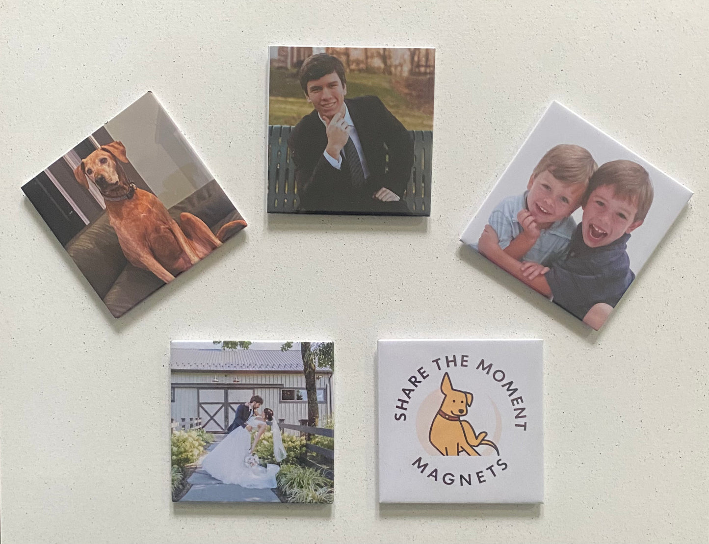 One Custom Photo Magnet